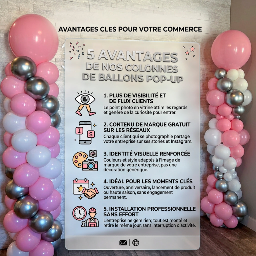 Pack Cadre photo + Colonnes